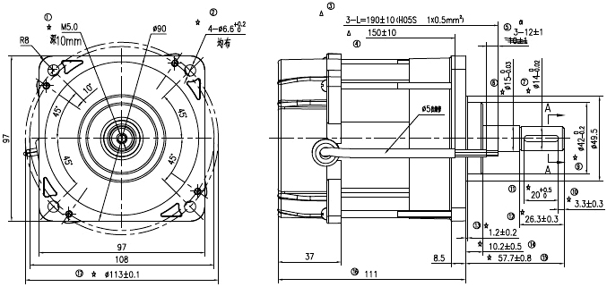 MM111（外形图）